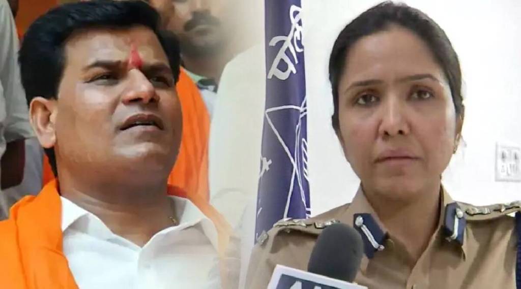 MLA ravi rana and CP arati singh