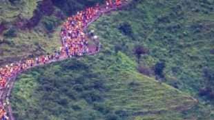 Youth of Kolhapur dies while running in Satara Hill Half Marathon in wai