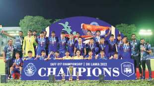 team india beat nepal to win saff u 17 championship