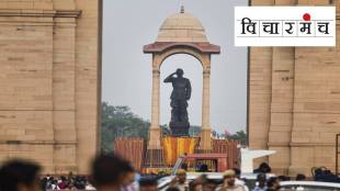 subhash chandra bose statue at india gate is symbolic step to remove footprints of pre independence