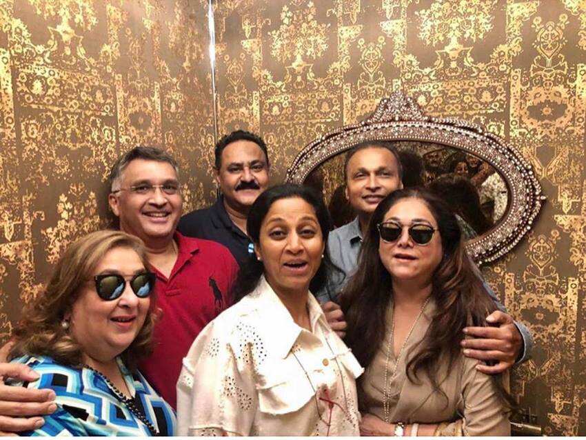 supriya sule tina ambani friendship