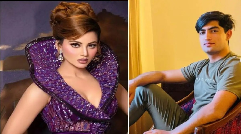 Pakistani cricketer followed Urvashi Rautela on instagram Naseem Shah