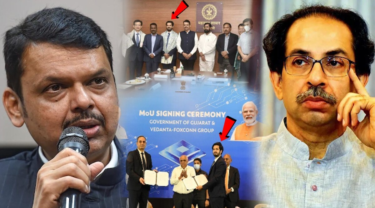 vedanta foxconn bjp shivena