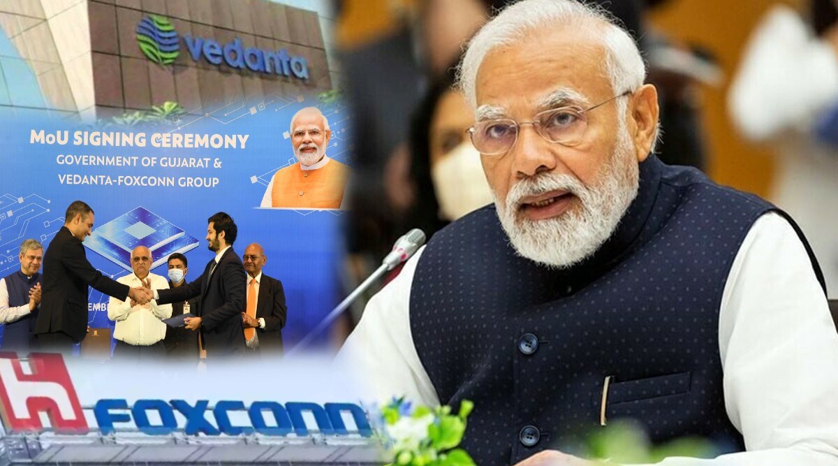 vedanta foxconn pm modi