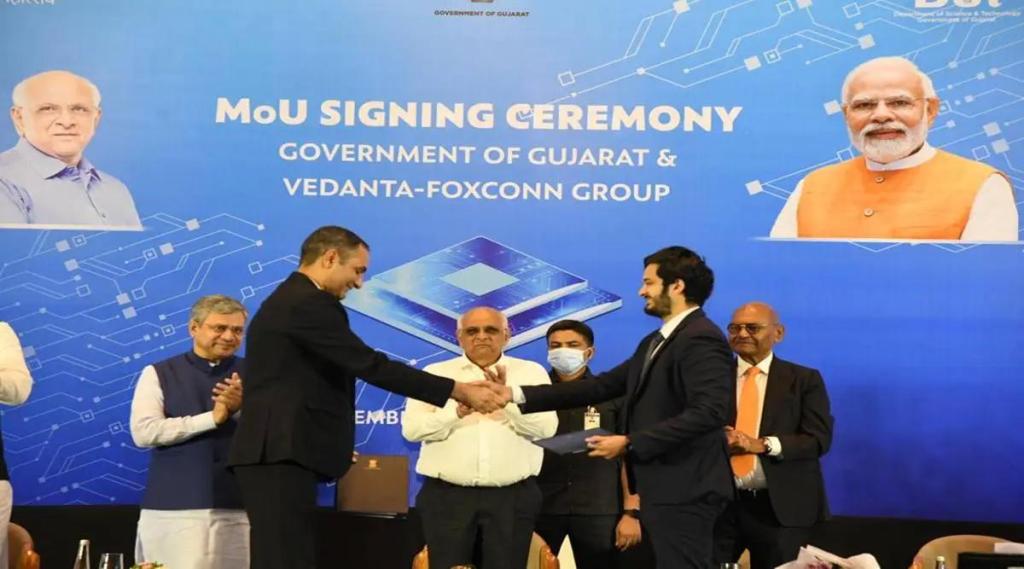 vedanta foxconn move semiconductor plant