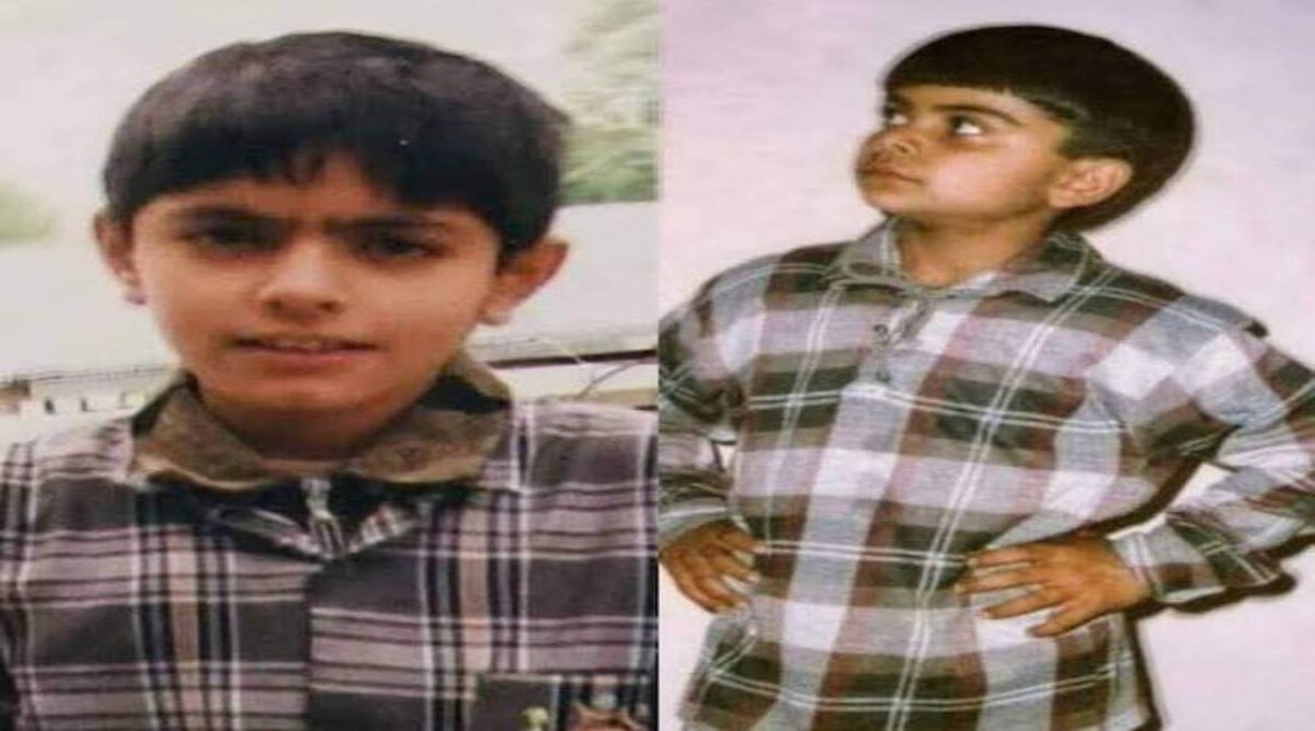 virat babar childhood photo