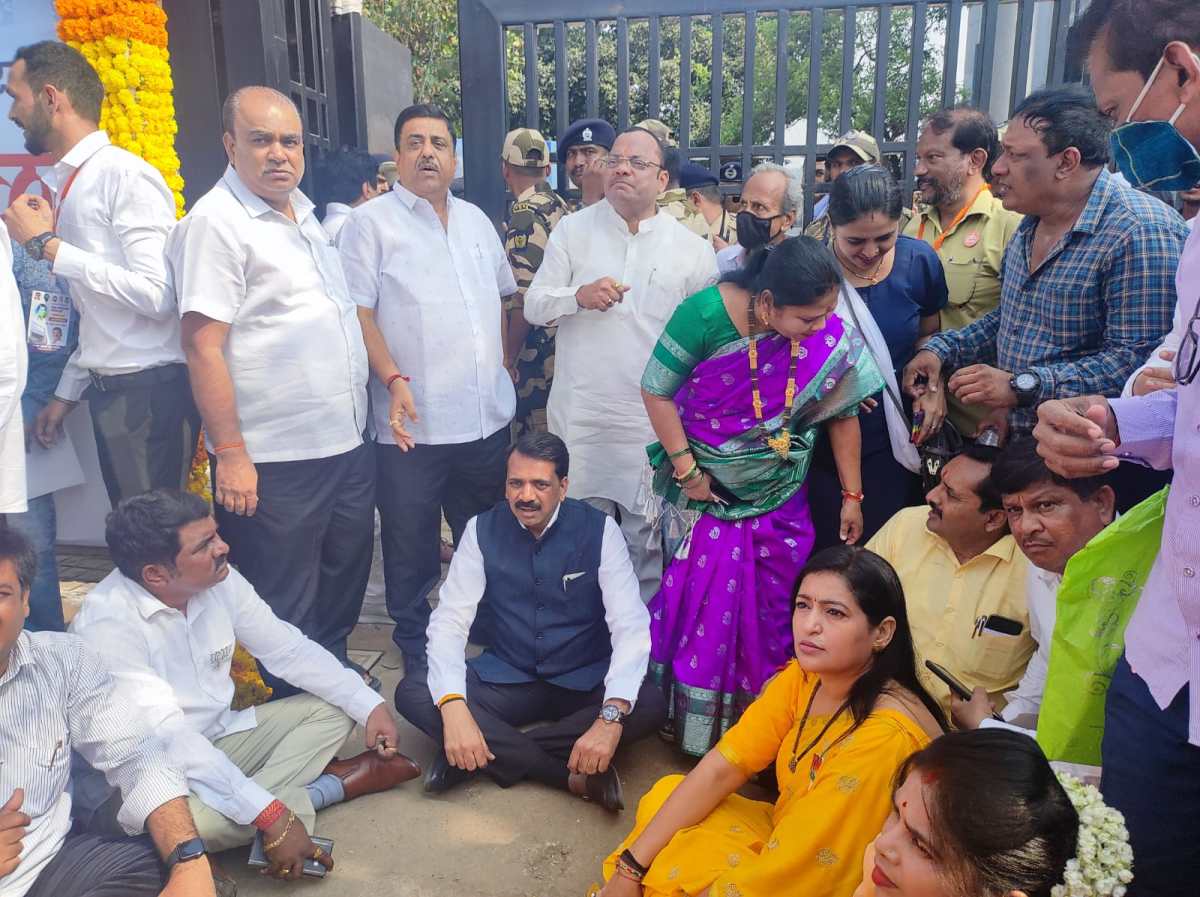 BJP opposed Chief Minister's programme in Bhayander