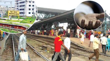 A young woman died while crossing the Diva railway gate