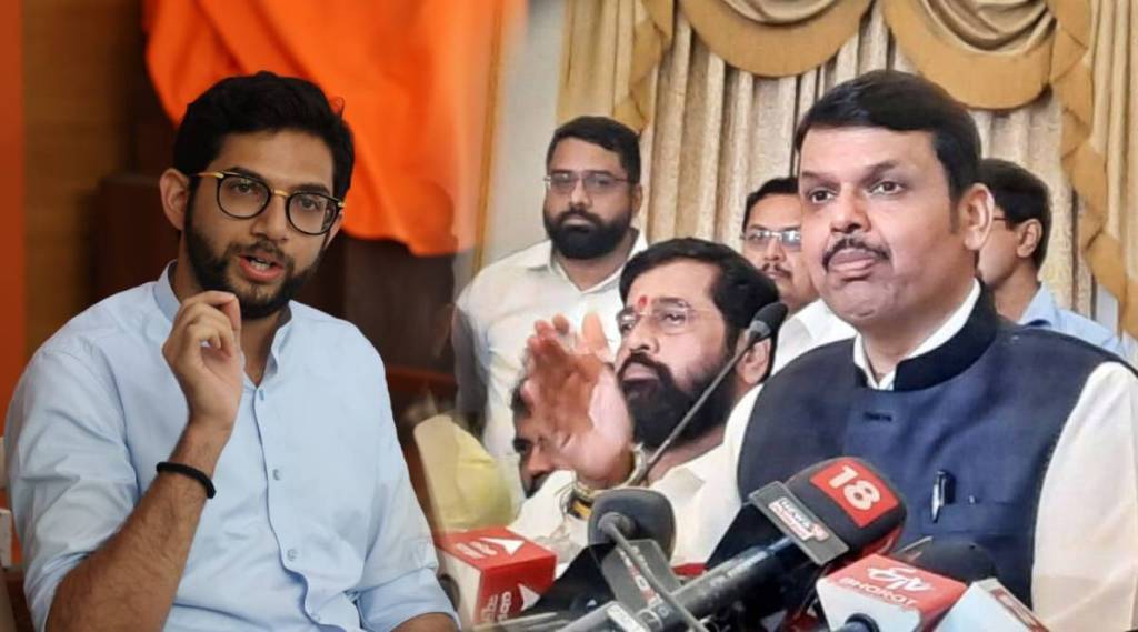 Aaditya Thackeray Devendra Fadnavis