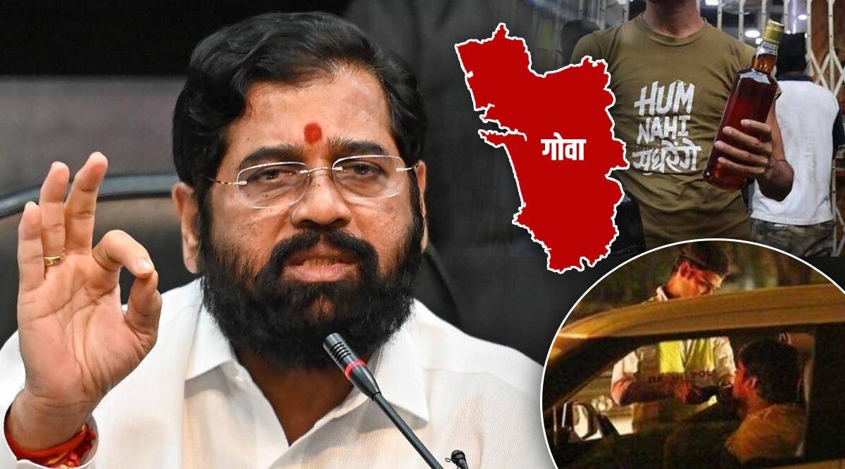 Eknath Shinde Liqor Goa