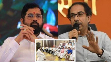 Eknath Shinde Uddhav Thackeray