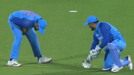 IND vs SA Rishabh Pant Hits Ball on Rohit Sharma Private Part