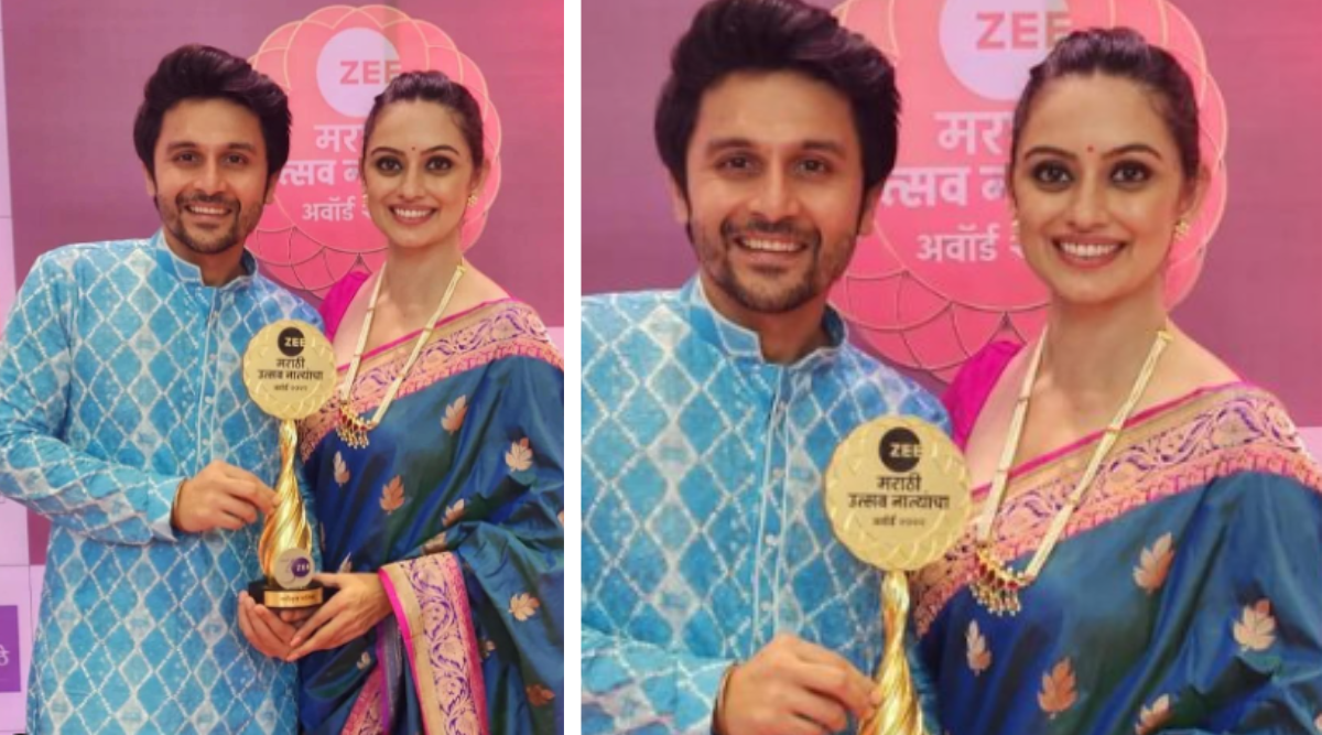 Nava Gadi Nava Rajya in Zee Marathi Awards 2022 Shruti Marathe And Gaurav Ghatnekar Production