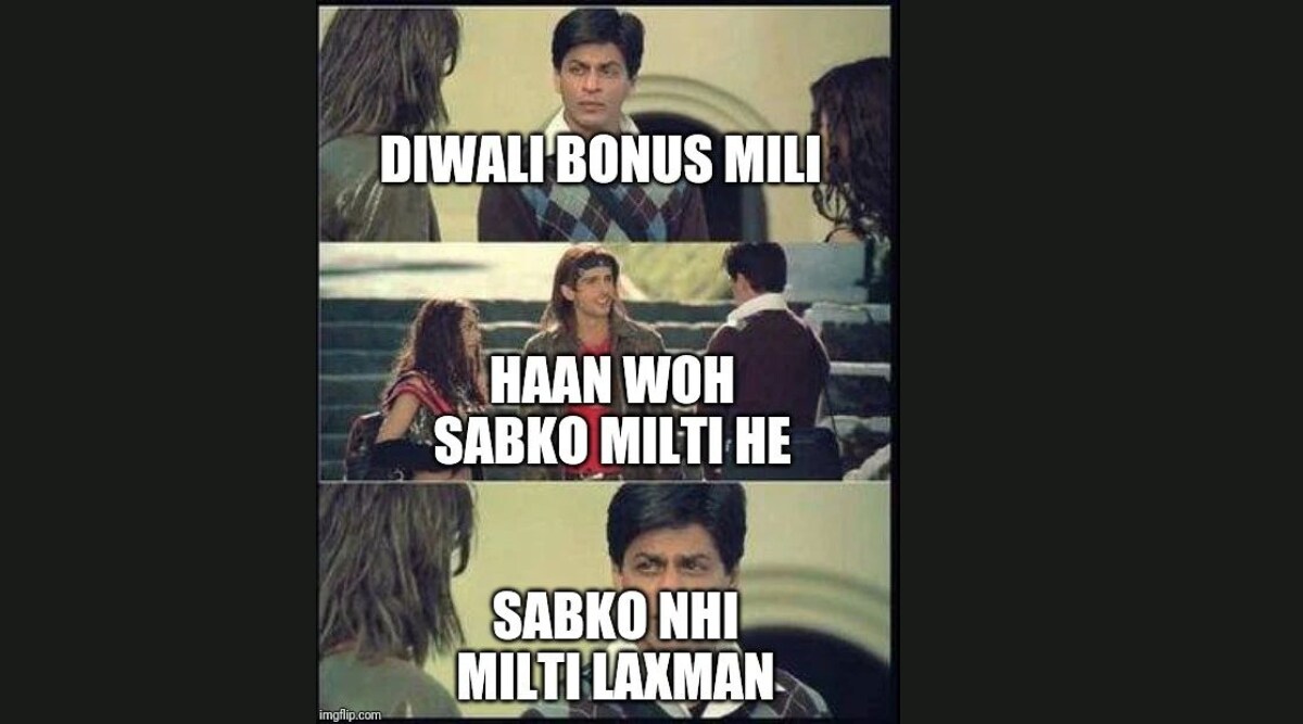 Diwali Bonus Funny memes That will make you Laugh Viral Trends On Instagram twitter 