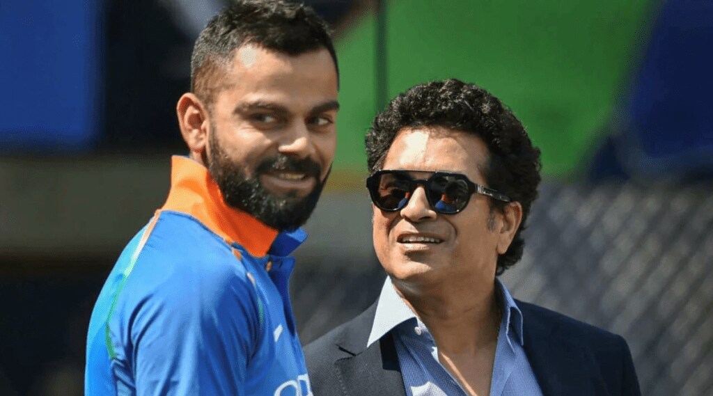 IND vs PAK Sachin tendulkar Applauds Virat Kohli for 19th over two sixes on Pakistan Bowler Haris rauf