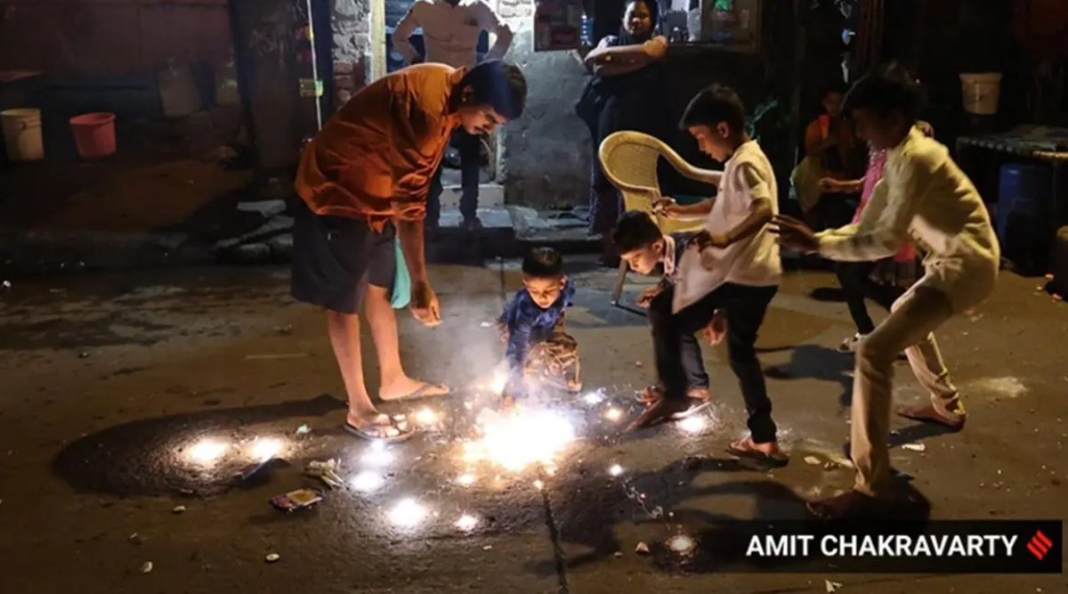 Diwali Celebration At Shivaji park Marine Drive Gate way of India Mumbai Pune Diwali Viral Pictures
