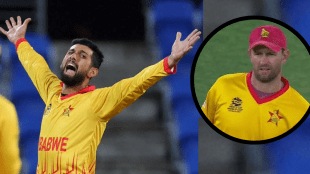 PAK Vs ZIM Sikandar Raza signals to Captain Craig Ervine during t20 world cup match Point Table