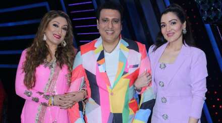Govinda with his wife sunita
