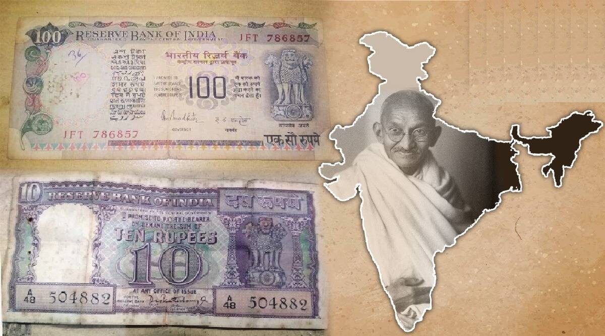 How Mahatma Gandhi became the only face on Indian currency when and where photo is clicked