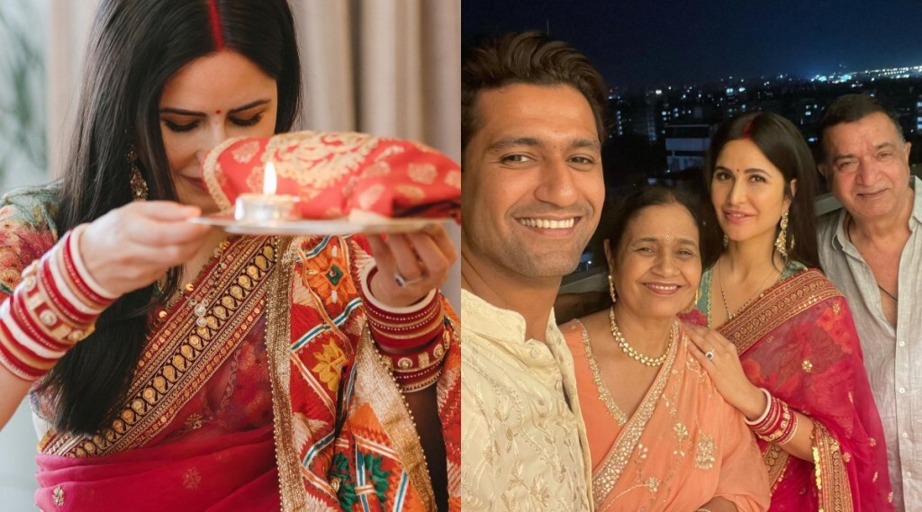 Katrina Kaif Vicky Kaushal Karwa Chauth