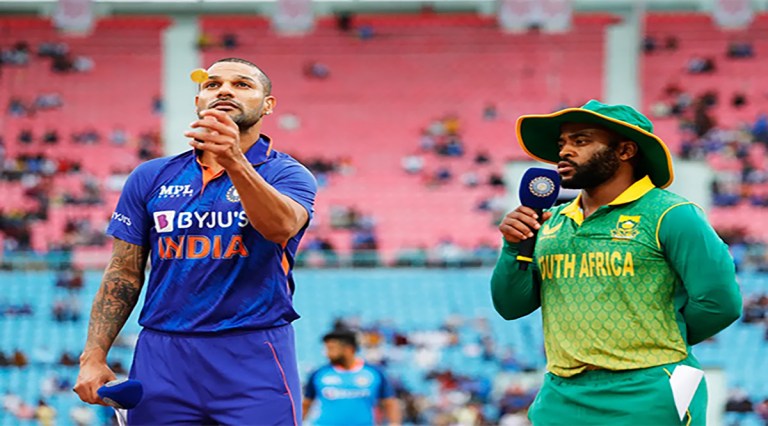 Indian captain Shikhar Dhawan won the toss and decided to bowl first