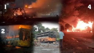 Nashik Bus Accident 11 Dead Several Injured As Bus Catches Fire on Aurangabad Road