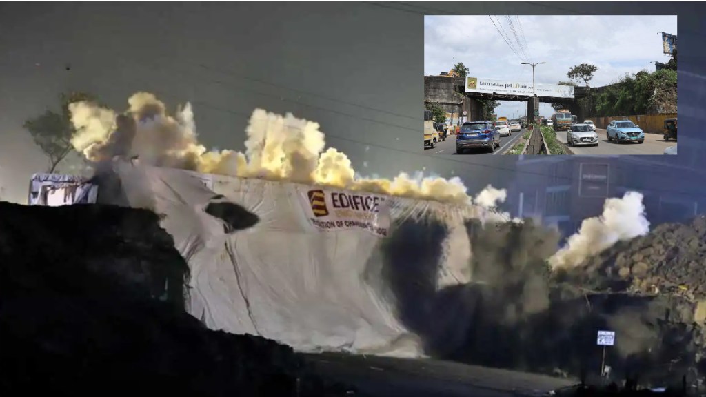chandani chowk bridge blast expenses build demolition satish marathe anant limaye pune