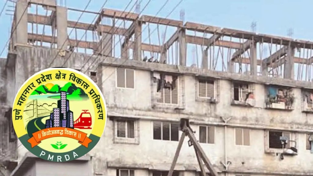 illegal construction corona period pmrda action pune