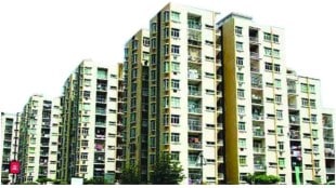 redevelopment of legal buildings Private forests shrinagar thane