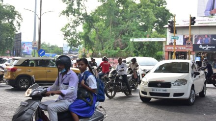 Traffic signal off problem for peoples in nagpur city