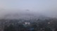 after heavy rain blanket of fog spread uran city