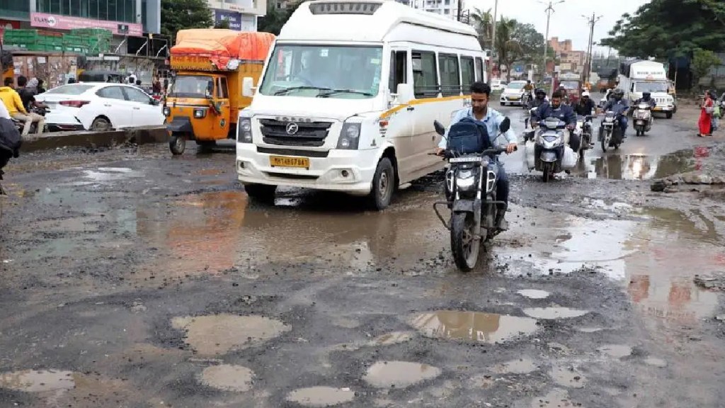 Metro is responsible for repairing roads damaged due to work pune