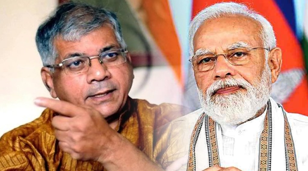 Prakash Ambedkar Narendra Modi