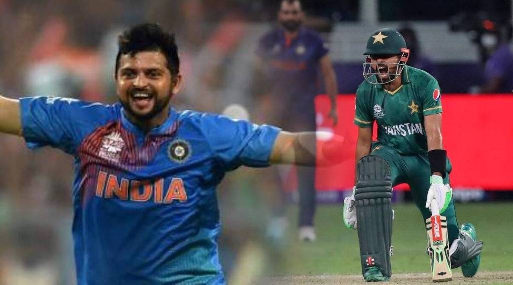 IND vs PAK T20 World Cup Suresh Raina's prediction of Babar Azam's dismissal by Arshdeep Singh came true