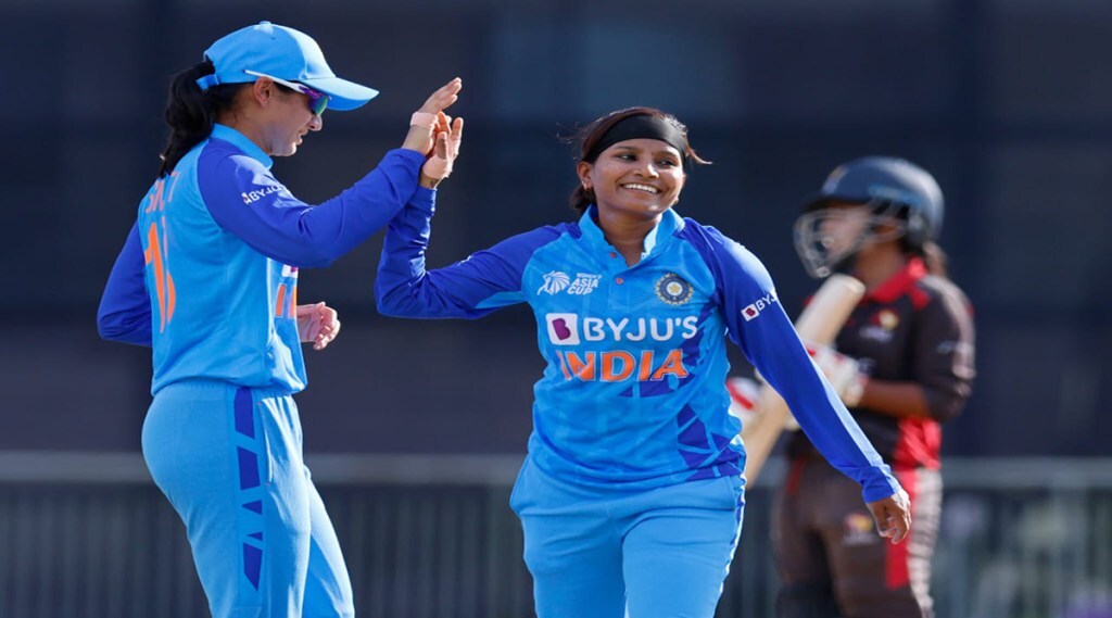 Women's Brigade's third straight win in Asia Cup, thrashing UAE by 104 runs