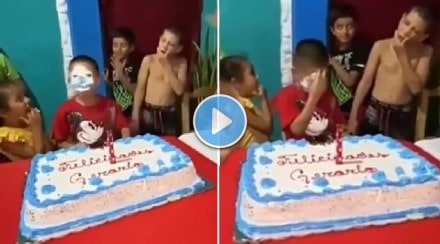 birthday boy viral video