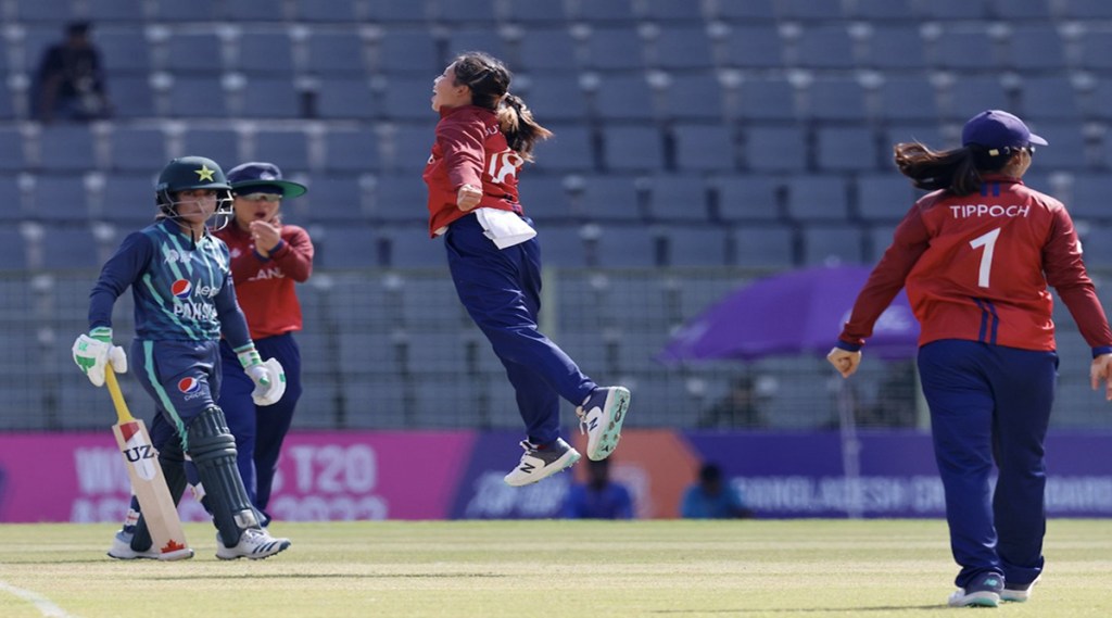 In the Women's Asia Cup today, a weak Thailand team registered a historic victory over Pakistan by 4 wickets.