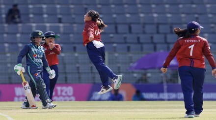 In the Women's Asia Cup today, a weak Thailand team registered a historic victory over Pakistan by 4 wickets.