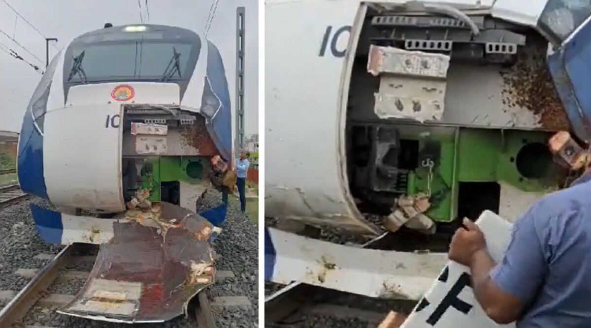 vande bharat express train accident