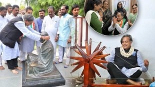 Shashi Tharoor at Sabarmati Ashram