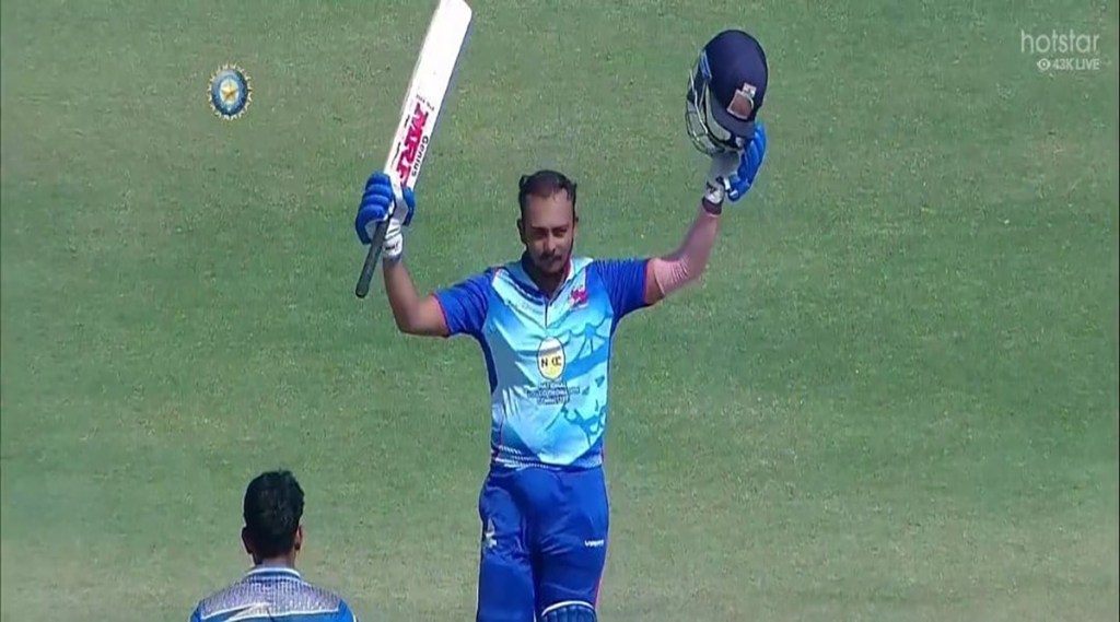 In the Syed Mushtaq Ali Cup, Prithvi Shaw scored a century off just 46 balls