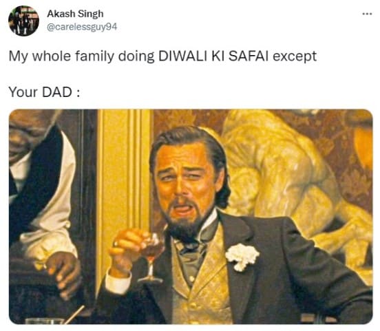 Diwali Ki Safai Memes