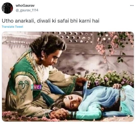 Diwali Ki Safai Memes