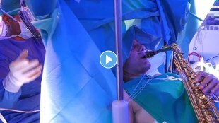 Patient plays saxophone during his brain tumor surgery