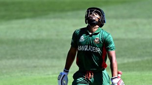 T20 World Cup: Najmul Hussain Shanto's half-century! Bangladesh's challenge of 151 runs against Zimbabwe