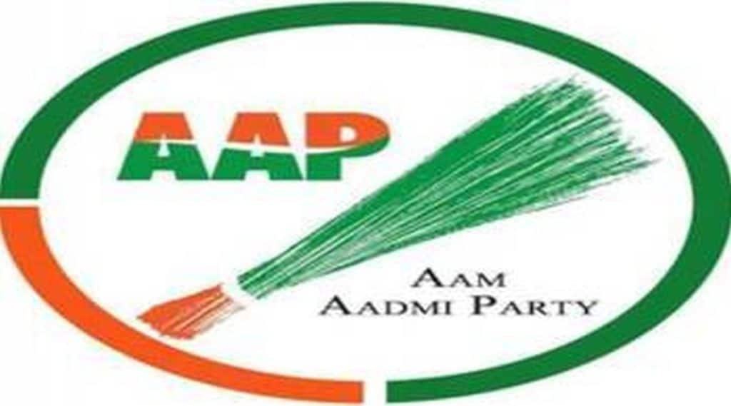 aap aam adami party flag