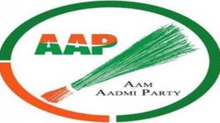 aap aam adami party flag