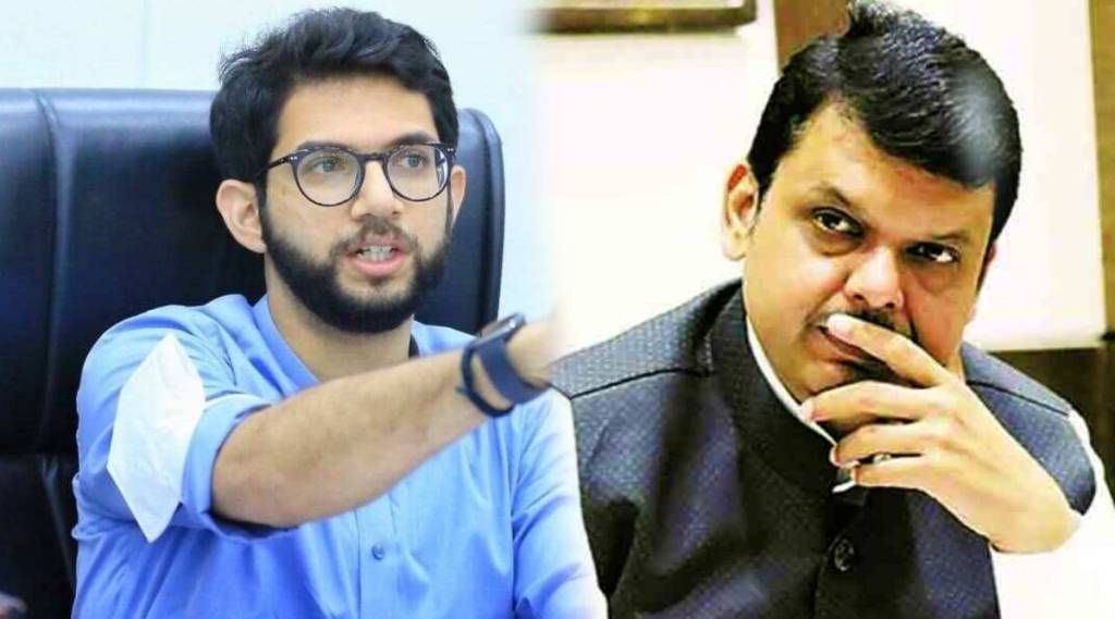 aditya thackeray and devendra fadnavis