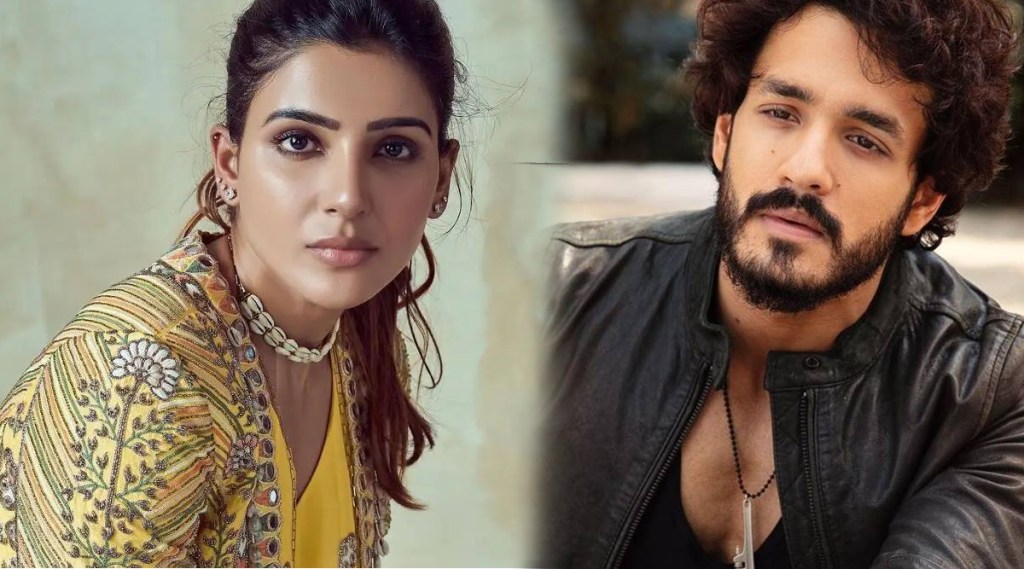 akhil akkineni commented on samantha ruth prabhu