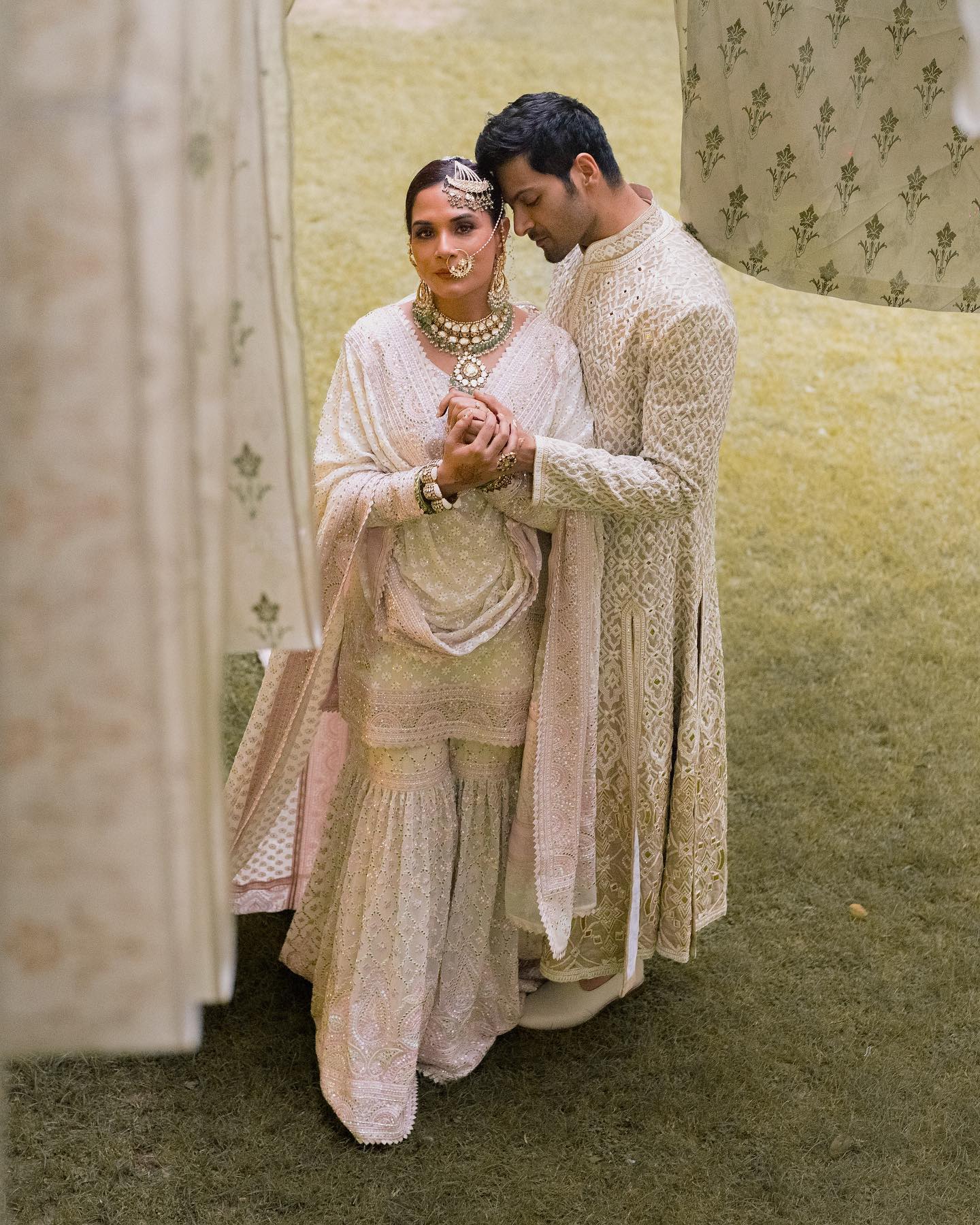 ali fazal and richa chadha wedding photos